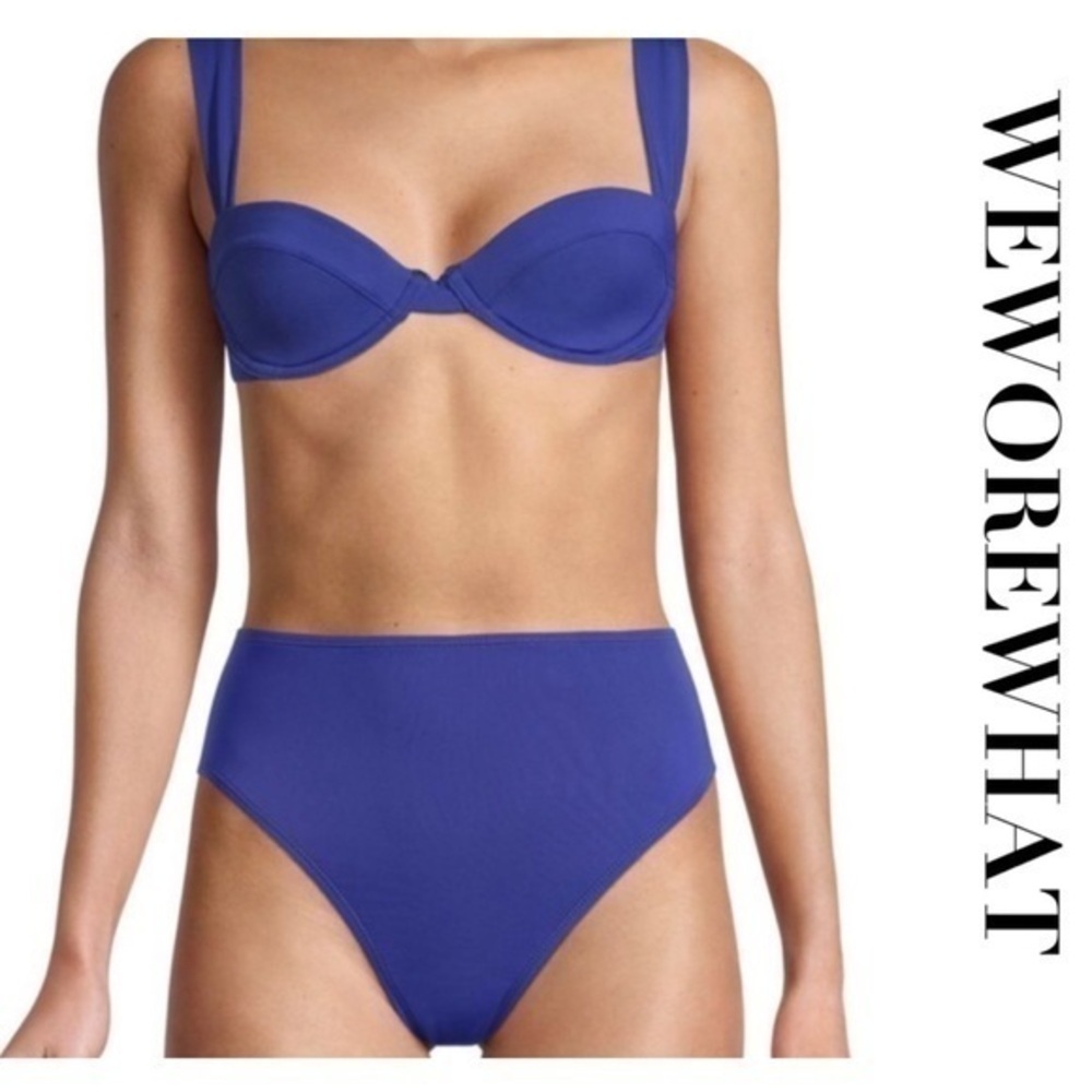 WEWOREWHAT
​Wide Strap Underwire Bikini Top & Bottom